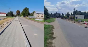 Nowa nawierzchnia i bezpieczeństwo. Droga w gminie Bielawy prawie gotowa (foto)