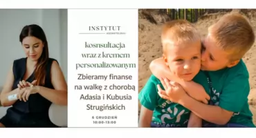 Mikołajkowa akcja w Łowiczu. Instytut Kosmetologii pomaga Adasiowi i Kubusiowi!