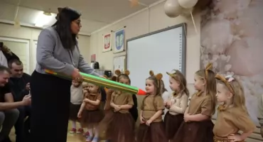 „Niedźwiadki” pasowane na przedszkolaków (foto, film)