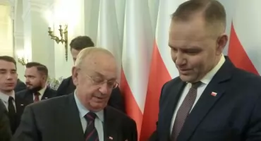 Krzysztof Miklas i prof. Wiesław Jan Wysocki gościli w Pałacu Prezydenckim (foto)