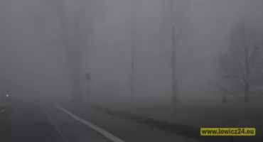 Gęste mgły nad powiatem łowickim. IMGW wydał ostrzeżenia!