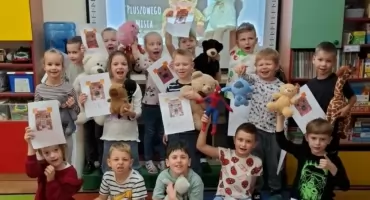 Dzień Pluszowego Misia w Przedszkolu nr 5 „Jaś i Małgosia” w Łowiczu (foto)