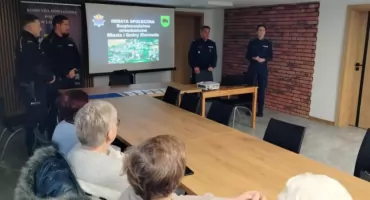 Mieszkańcy Kiernozi rozmawiali o bezpieczeństwie i oszustwach (foto)