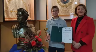 Młody talent z łowickiej Dwójki zachwycił jury! (foto, film)